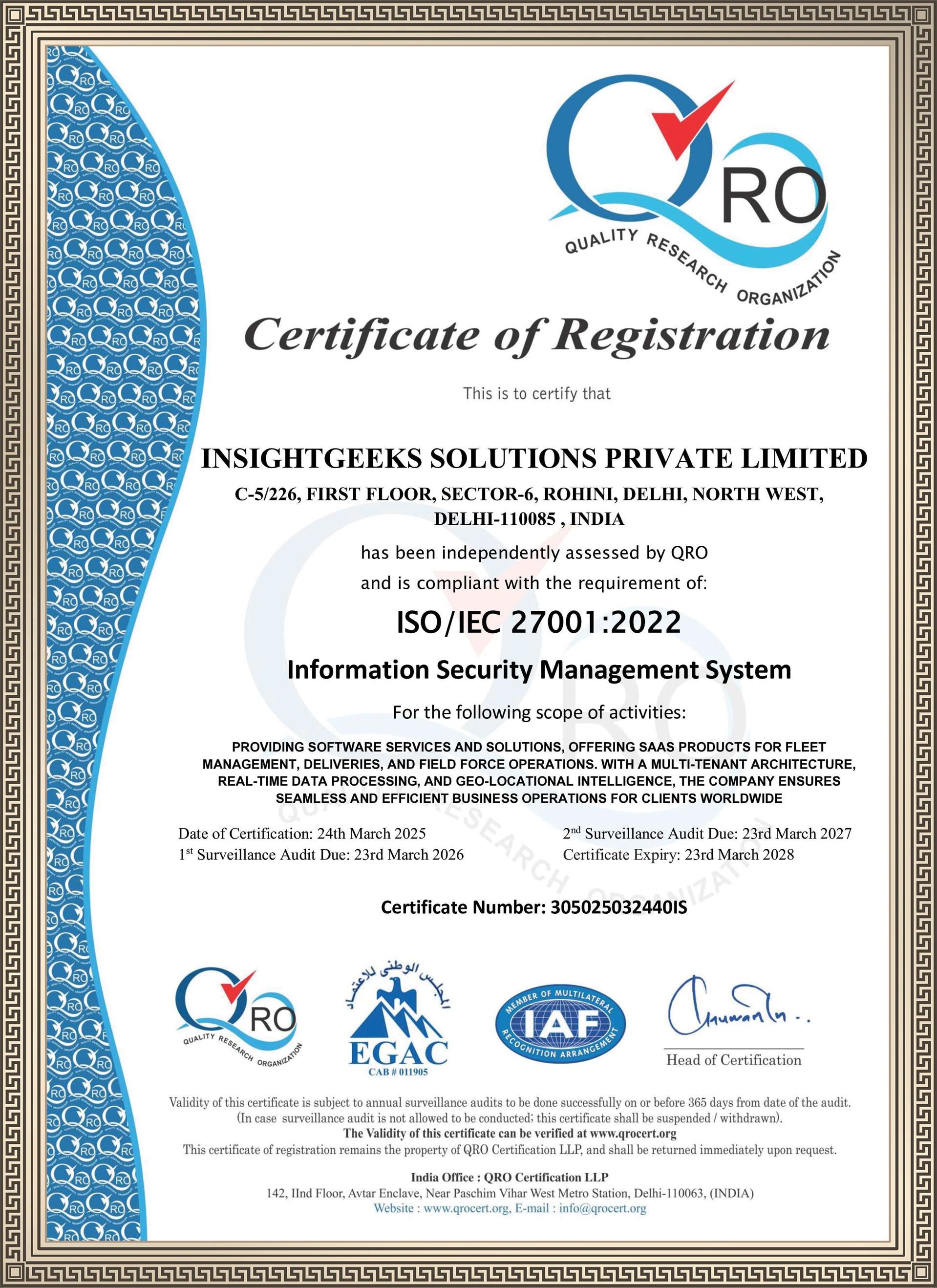 Information Security Management System (ISMS)