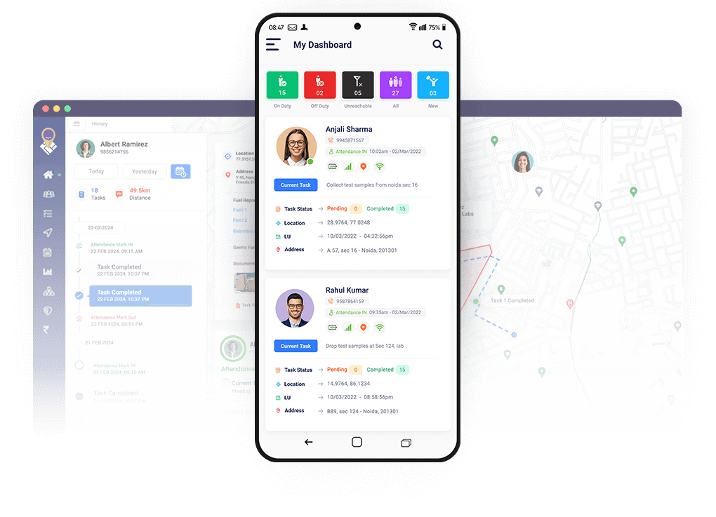 Field Employee Tracking App