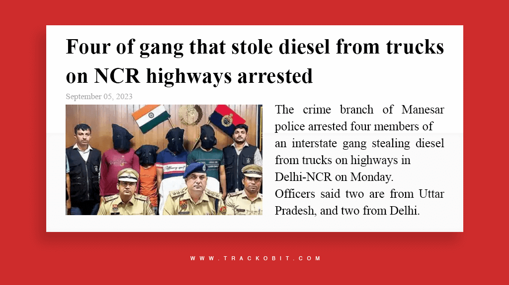 Diesel Theft Has Costly Consequences