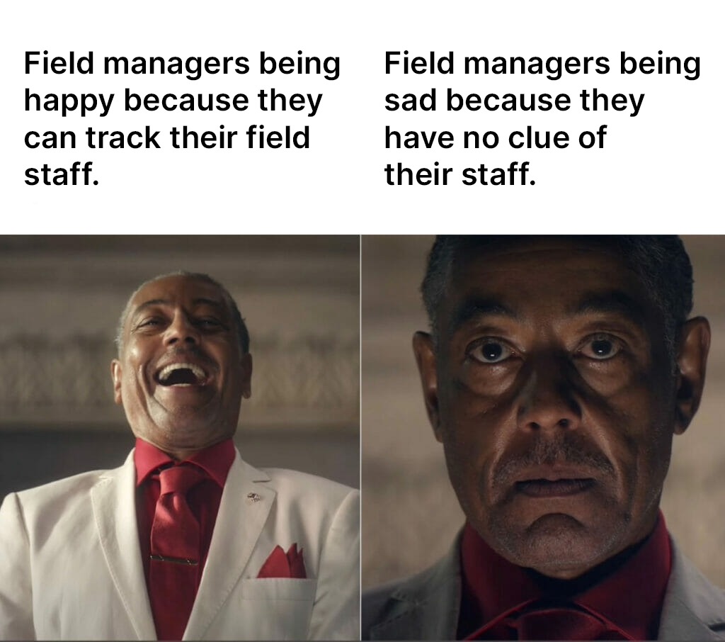 Field managers being happy and sad