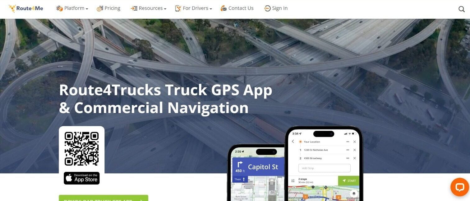 Route4me trucks