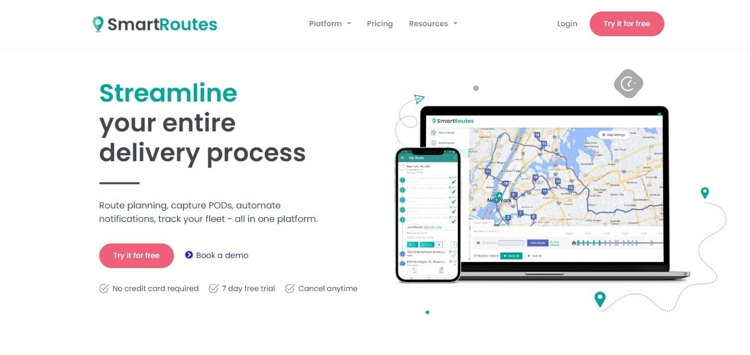 Smart routes