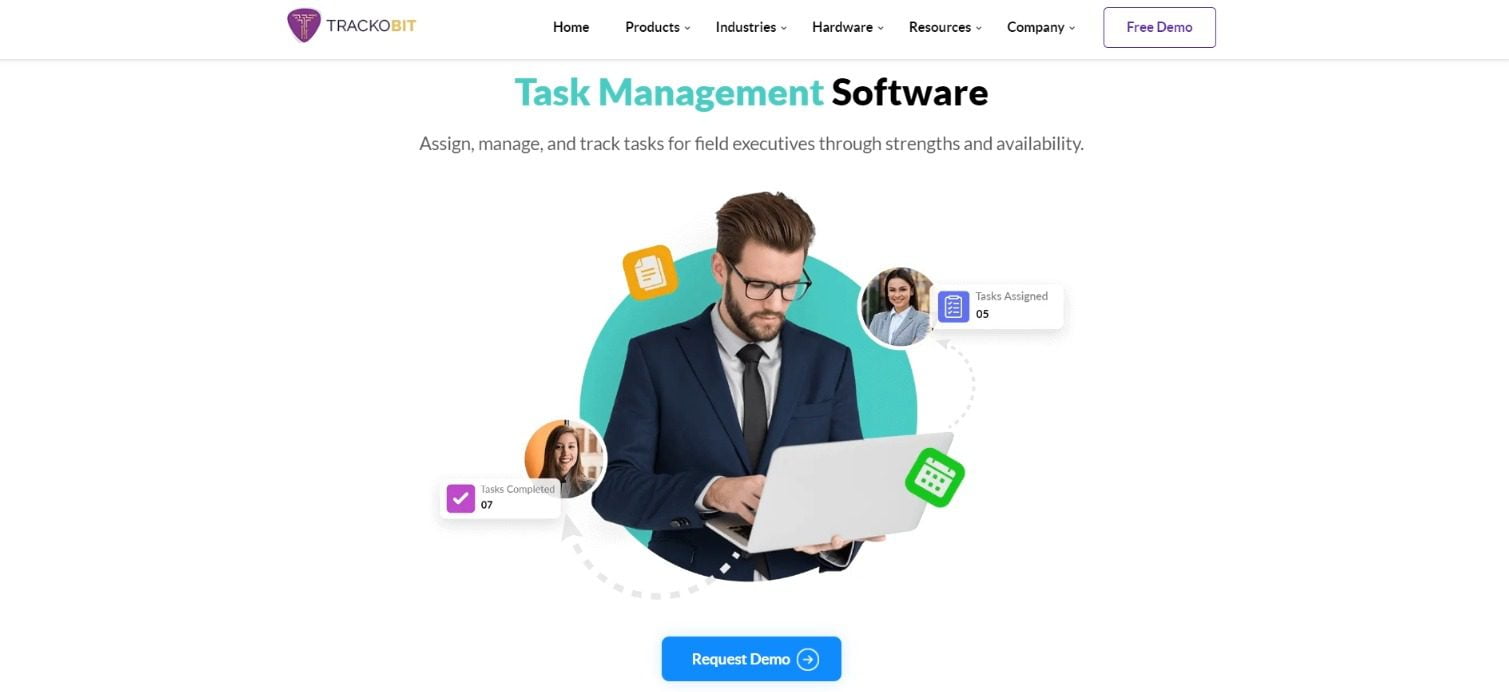 TrackoField Task Management