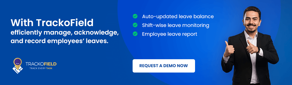 Trackofield Employee leave record