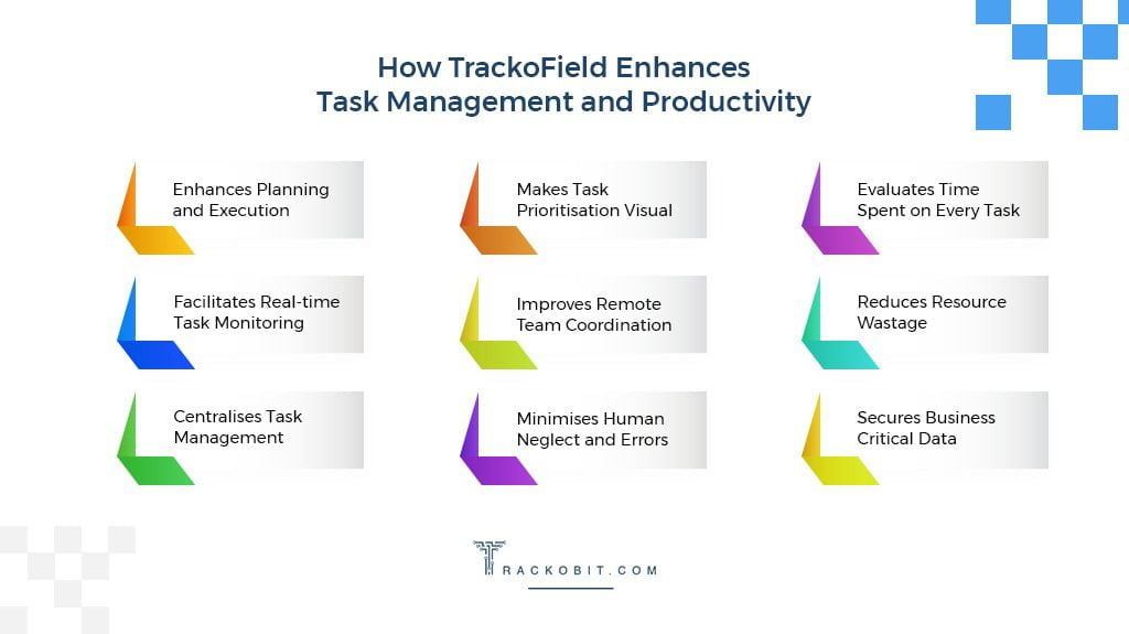 How TrackoField Enhancs Task Management and Productivity