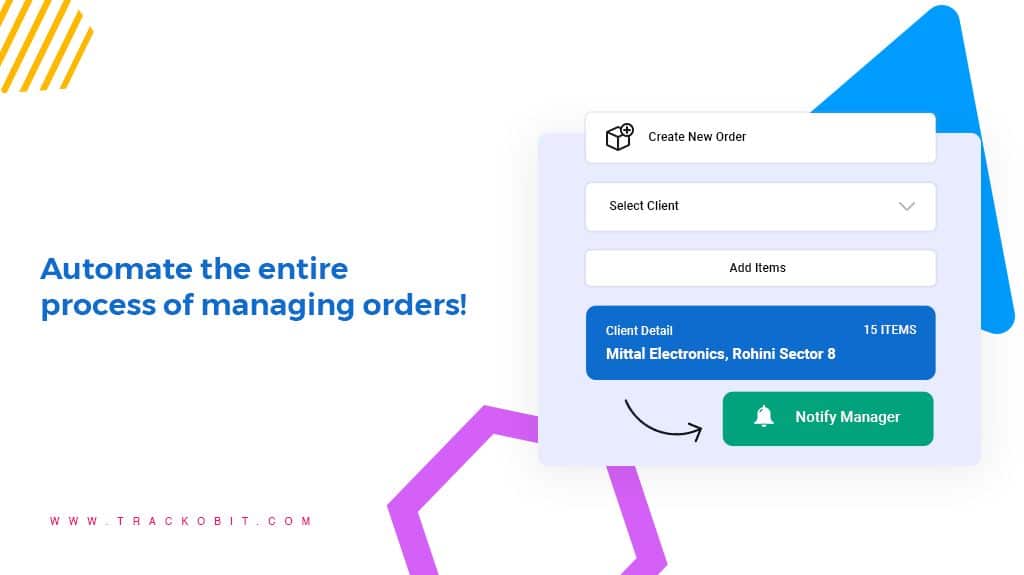 Ability to Take Orders on the Go