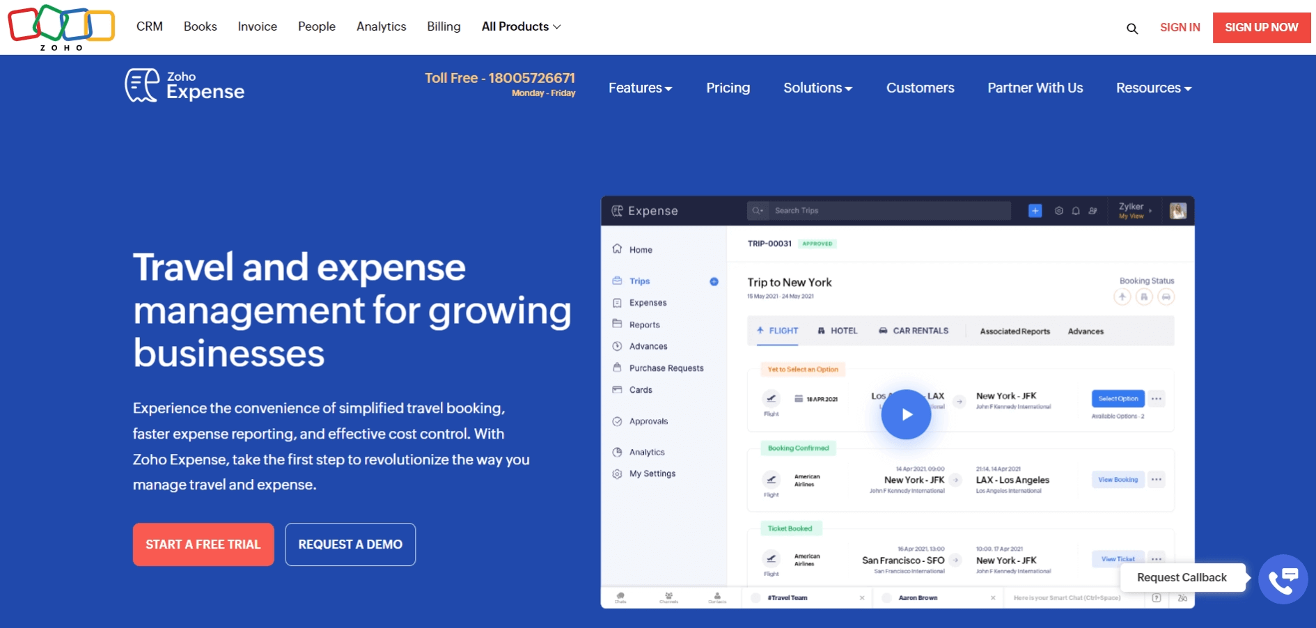 Zoho Expense
