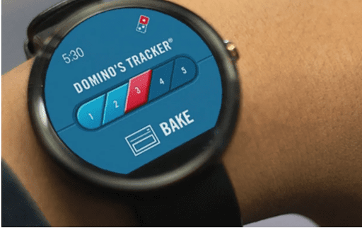 dominos trackers