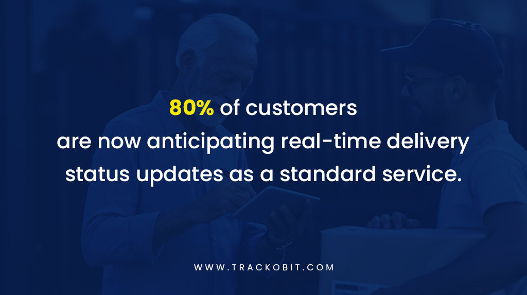 real-time delivery status